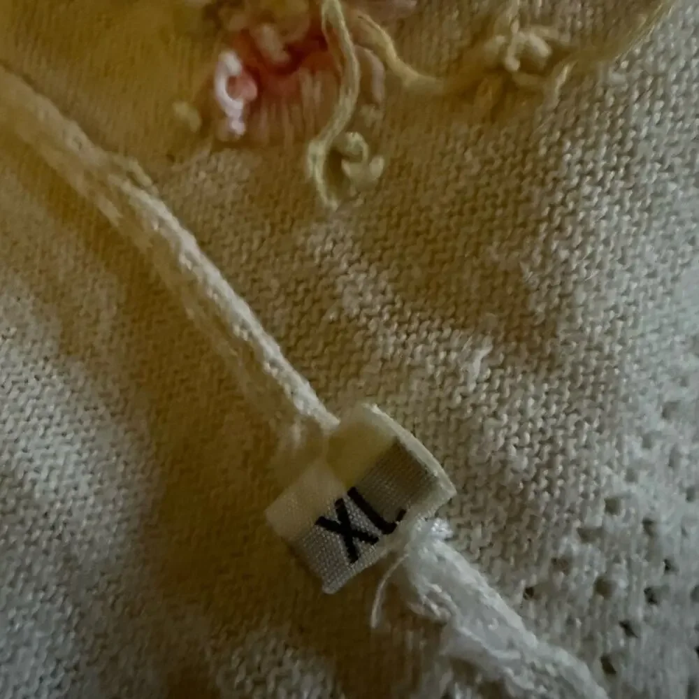 90s knit embroidery tee granny core - Picture 7 of 8